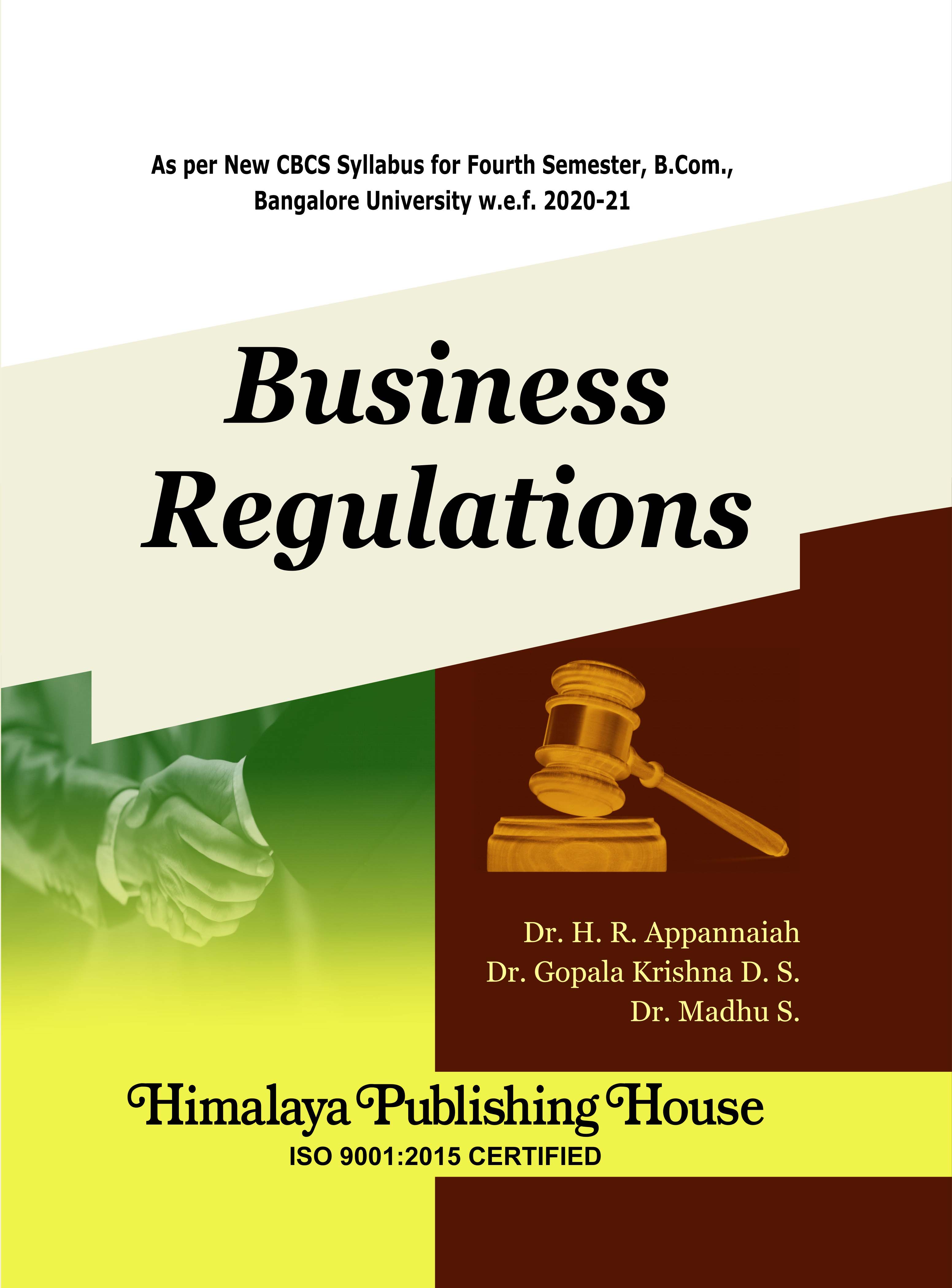 Business Regulations