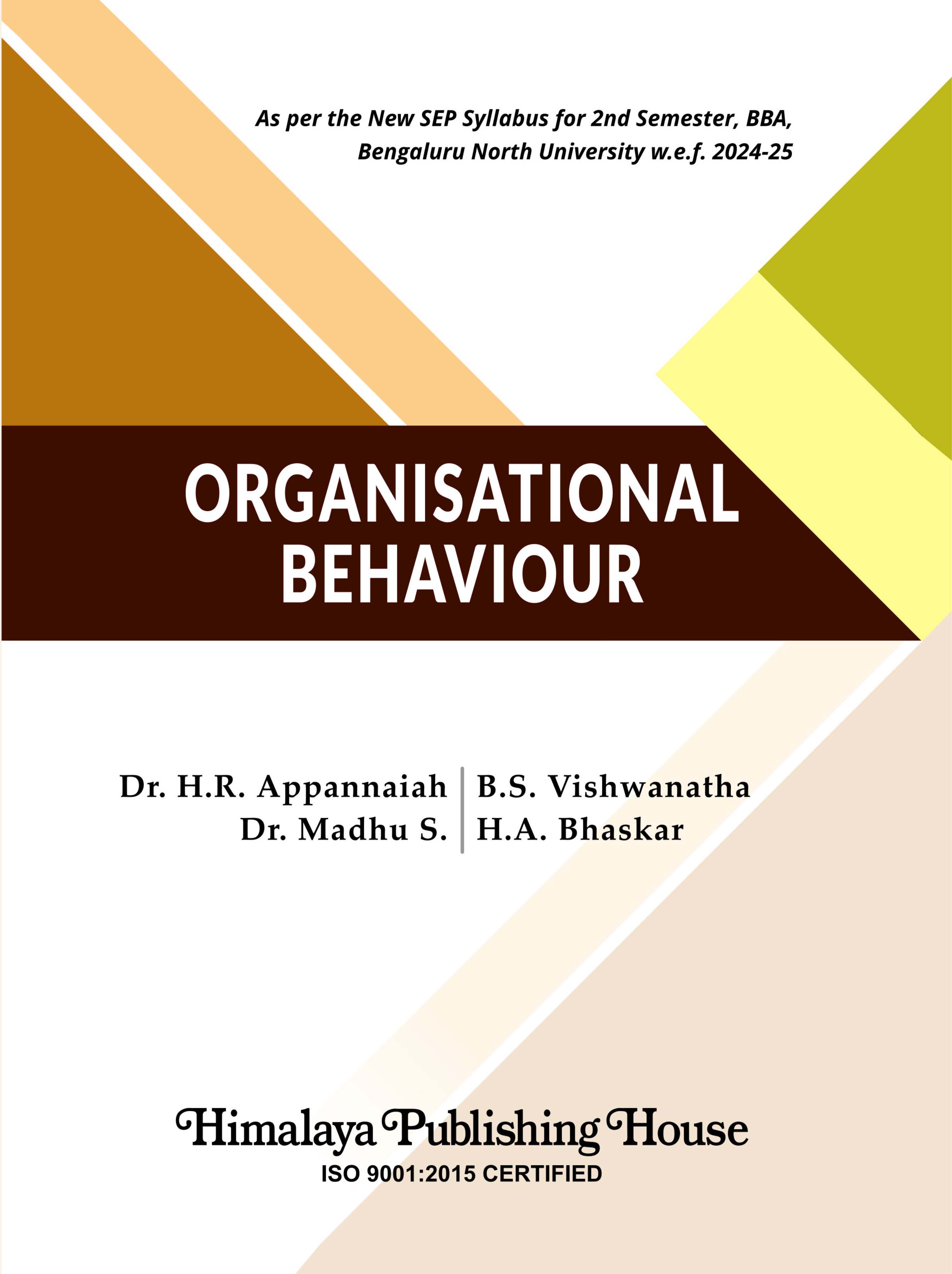 Organisational Behaviour