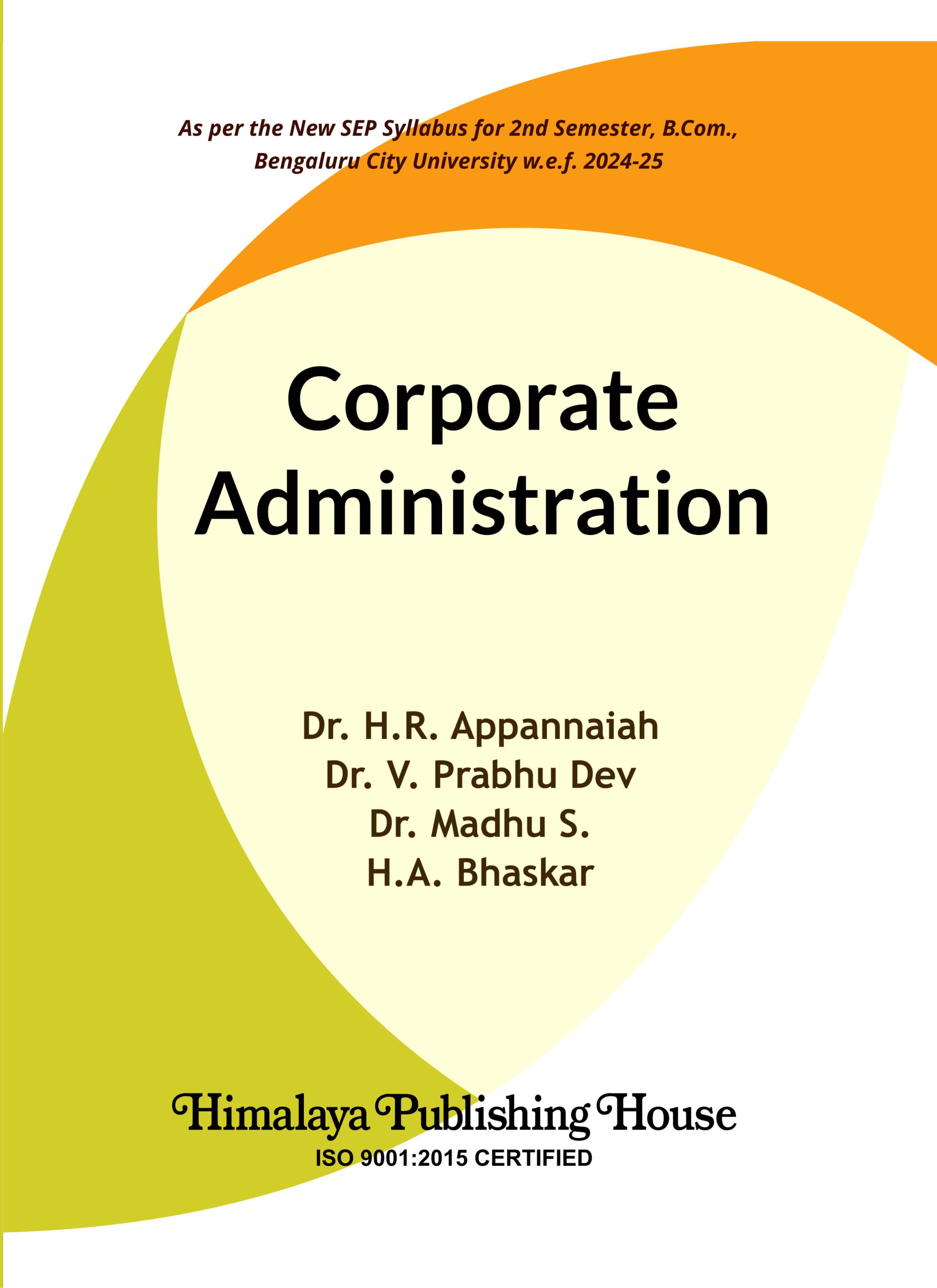 Corporate Administration